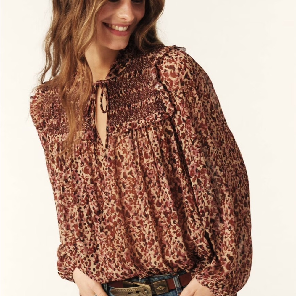 BNWT Ba&sh Capicine Blouse Sz1